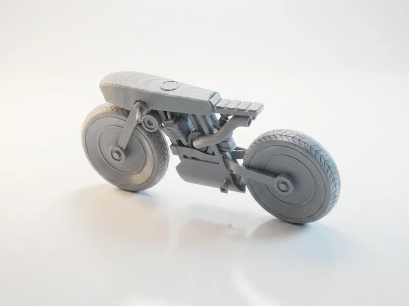 Mô hình xe mô tô tương lai Bik - In 3D cực chất - Image 1