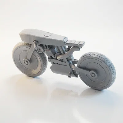Mô hình xe mô tô tương lai Bik - In 3D cực chất