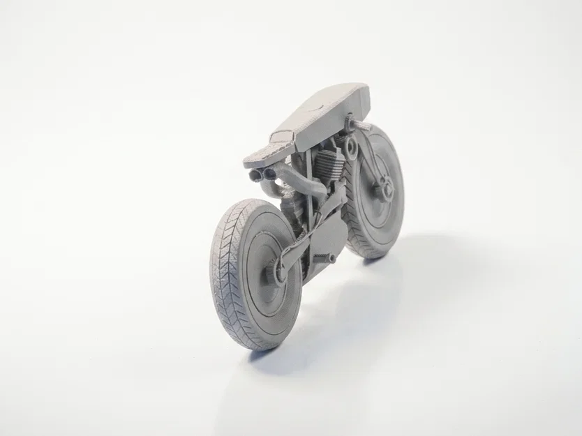 Mô hình xe mô tô tương lai Bik - In 3D cực chất - Image 4