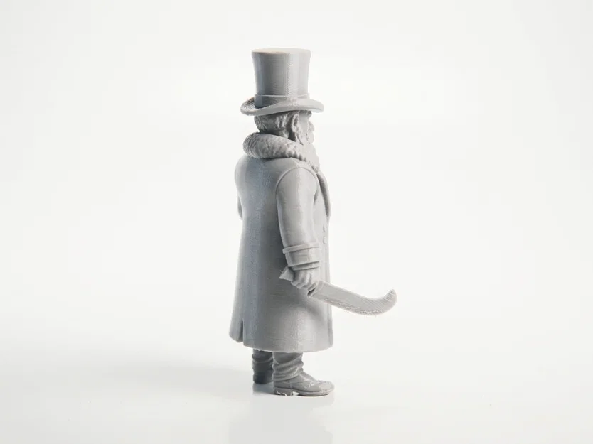 Mô hình 3D Butcher Abe Lincoln phong cách Victorian cho máy in 3D - Image 3