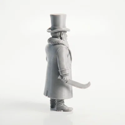 Mô hình 3D Butcher Abe Lincoln phong cách Victorian cho máy in 3D