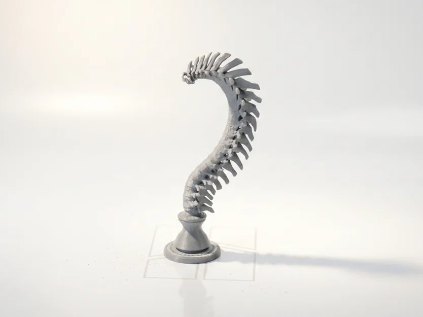 Mô hình điêu khắc cột sống giải phẫu in 3D - Image 4
