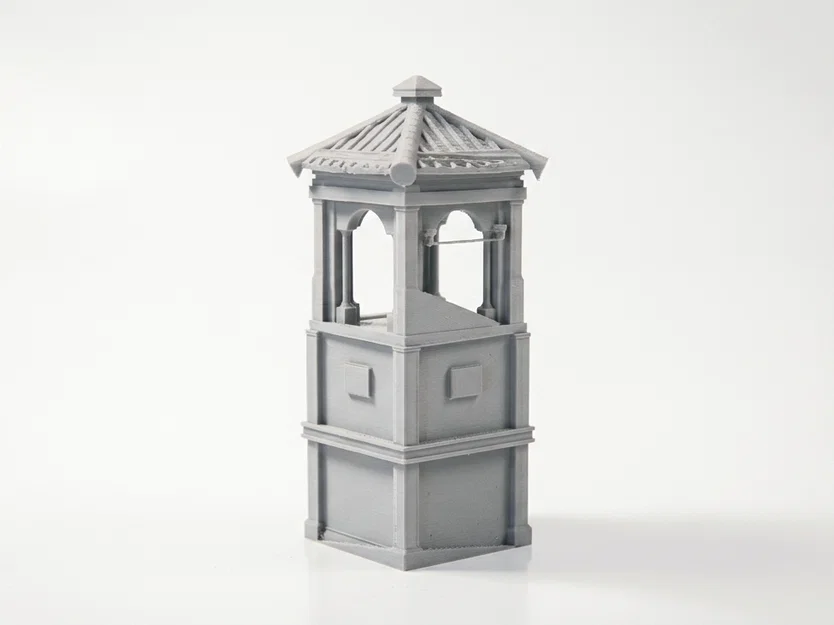 Mô Hình Tháp Chuông Kiến Trúc Trung Cổ In 3D - Image 2