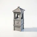 Mô Hình Tháp Chuông Kiến Trúc Trung Cổ In 3D - Thumbnail 4
