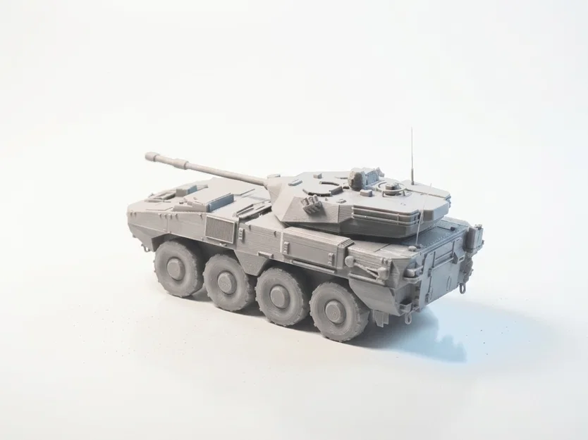 Mô hình Xe tăng Quân sự Arx Pounder (File in 3D) - Image 1