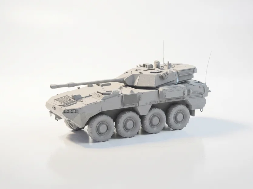 Mô hình Xe tăng Quân sự Arx Pounder (File in 3D) - Image 2