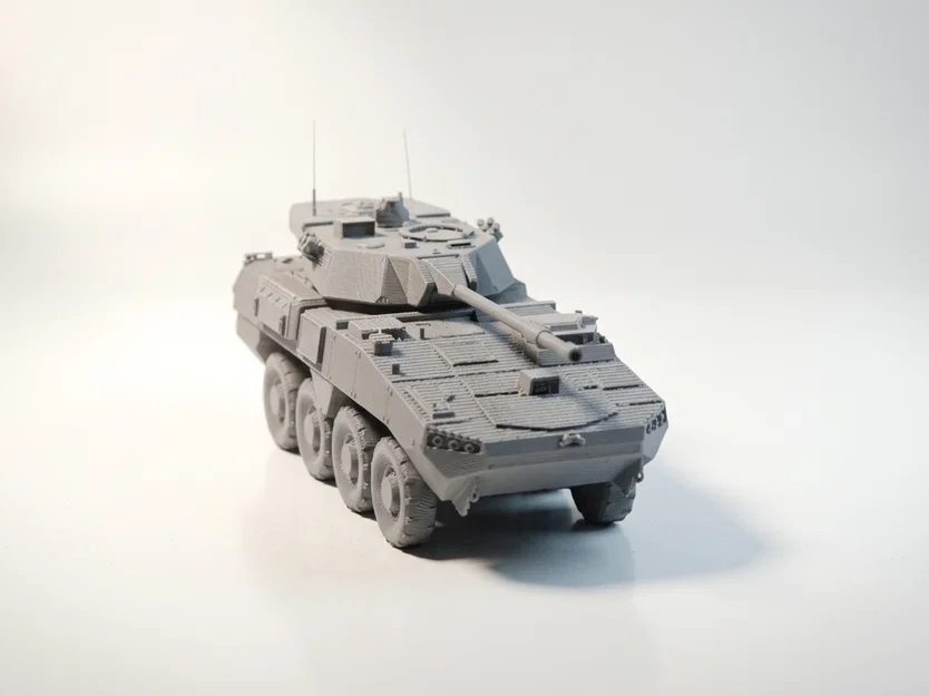Mô hình Xe tăng Quân sự Arx Pounder (File in 3D) - Image 3