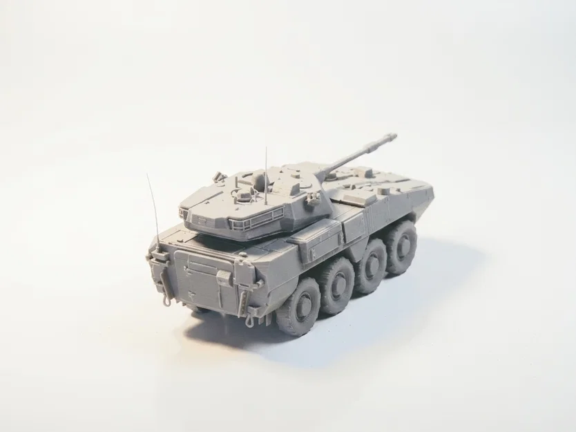 Mô hình Xe tăng Quân sự Arx Pounder (File in 3D) - Image 4