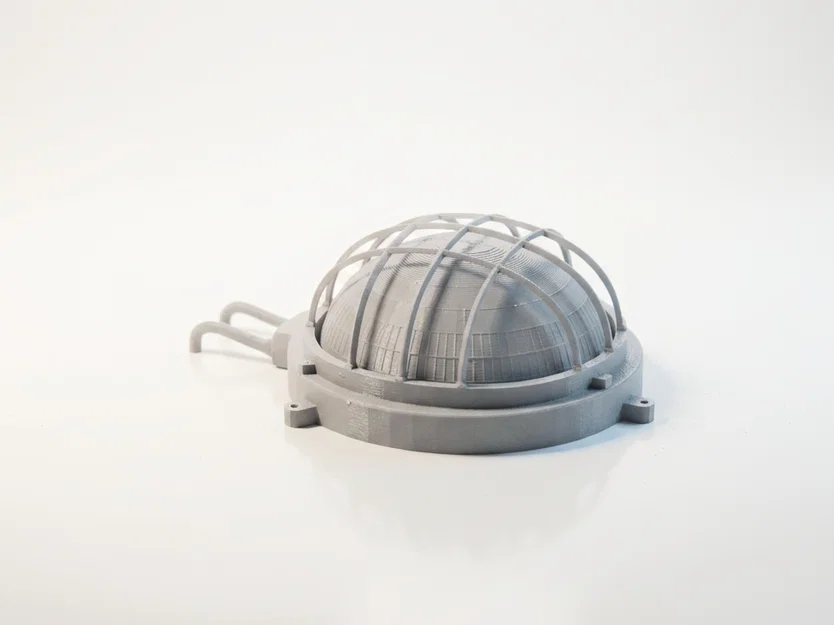 Mô hình 3D Đèn Bulkhead Công nghiệp có thể in - Image 4