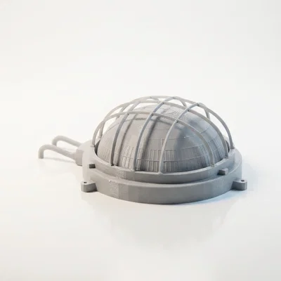 Mô hình 3D Đèn Bulkhead Công nghiệp có thể in