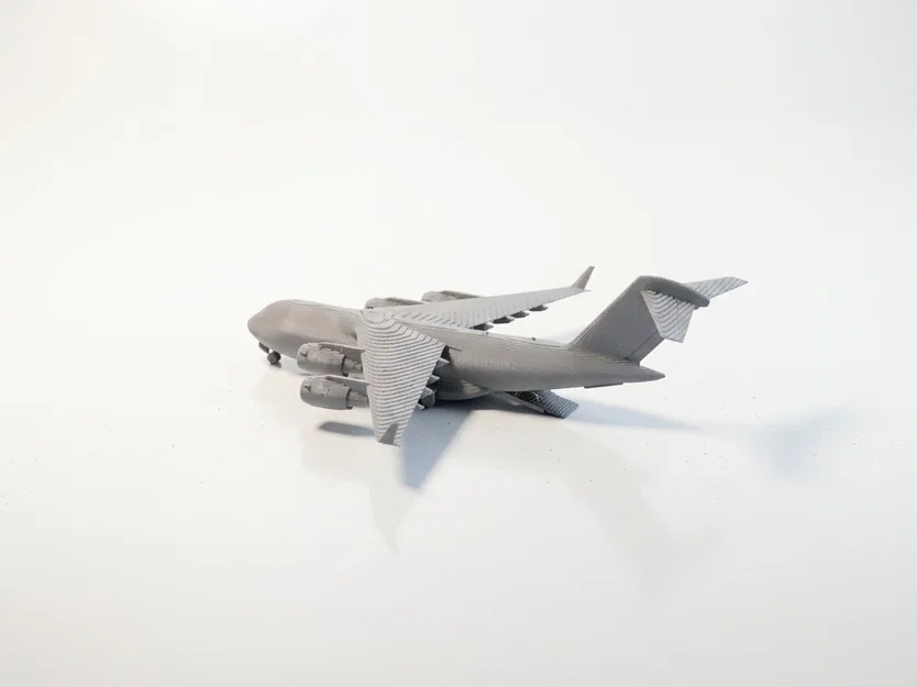 Mô hình máy bay quân sự C-17 Globemaster - File in 3D - Image 4