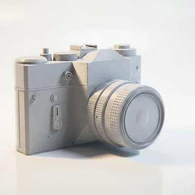 Mô hình máy ảnh Vintage cổ điển in 3D