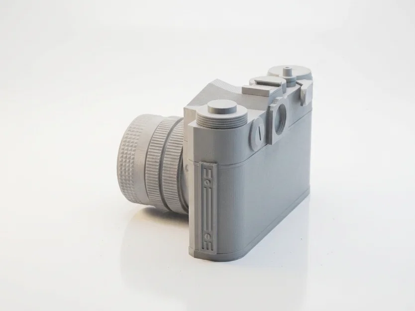 Mô hình máy ảnh Vintage cổ điển in 3D - Image 4