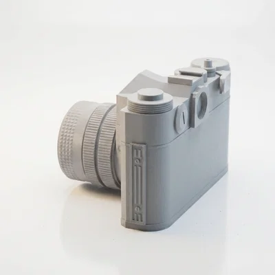 Mô hình máy ảnh Vintage cổ điển in 3D
