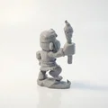Mô hình chiến binh người tiền sử in 3D độc đáo - Thumbnail 3