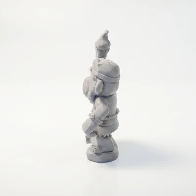 Mô hình chiến binh người tiền sử in 3D độc đáo