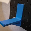 Giá treo bàn phím cho bảng đục lỗ IKEA Skadis (Keyboard Mount) - Thumbnail 2