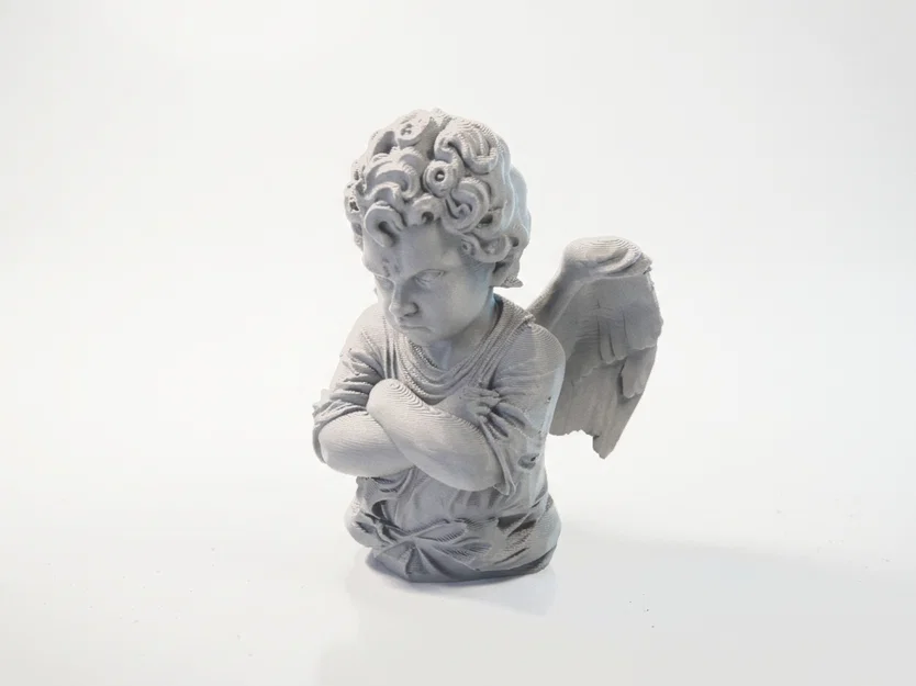 Mô Hình Tượng Thiên Thần Nhỏ Cherub (Cherub Angel Statue) - File In 3D - Image 1