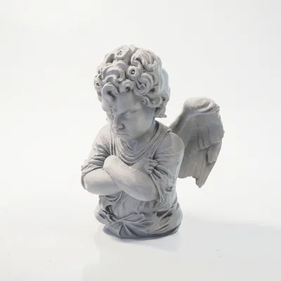 Mô Hình Tượng Thiên Thần Nhỏ Cherub (Cherub Angel Statue) - File In 3D