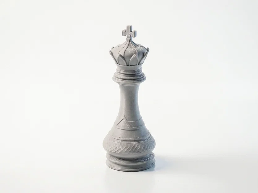 Mô hình quân Vua Chess King 3D Printable cao cấp - Image 1