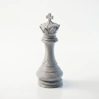 Mô hình quân Vua Chess King 3D Printable cao cấp