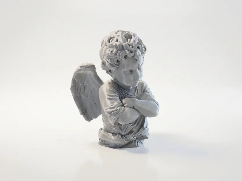 Mô Hình Tượng Thiên Thần Nhỏ Cherub (Cherub Angel Statue) - File In 3D - Image 2