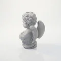 Mô Hình Tượng Thiên Thần Nhỏ Cherub (Cherub Angel Statue) - File In 3D - Thumbnail 4