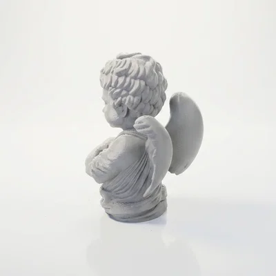 Mô Hình Tượng Thiên Thần Nhỏ Cherub (Cherub Angel Statue) - File In 3D