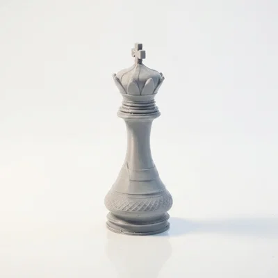 Mô hình quân Vua Chess King 3D Printable cao cấp
