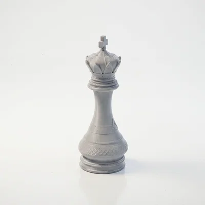 Mô hình quân Vua Chess King 3D Printable cao cấp