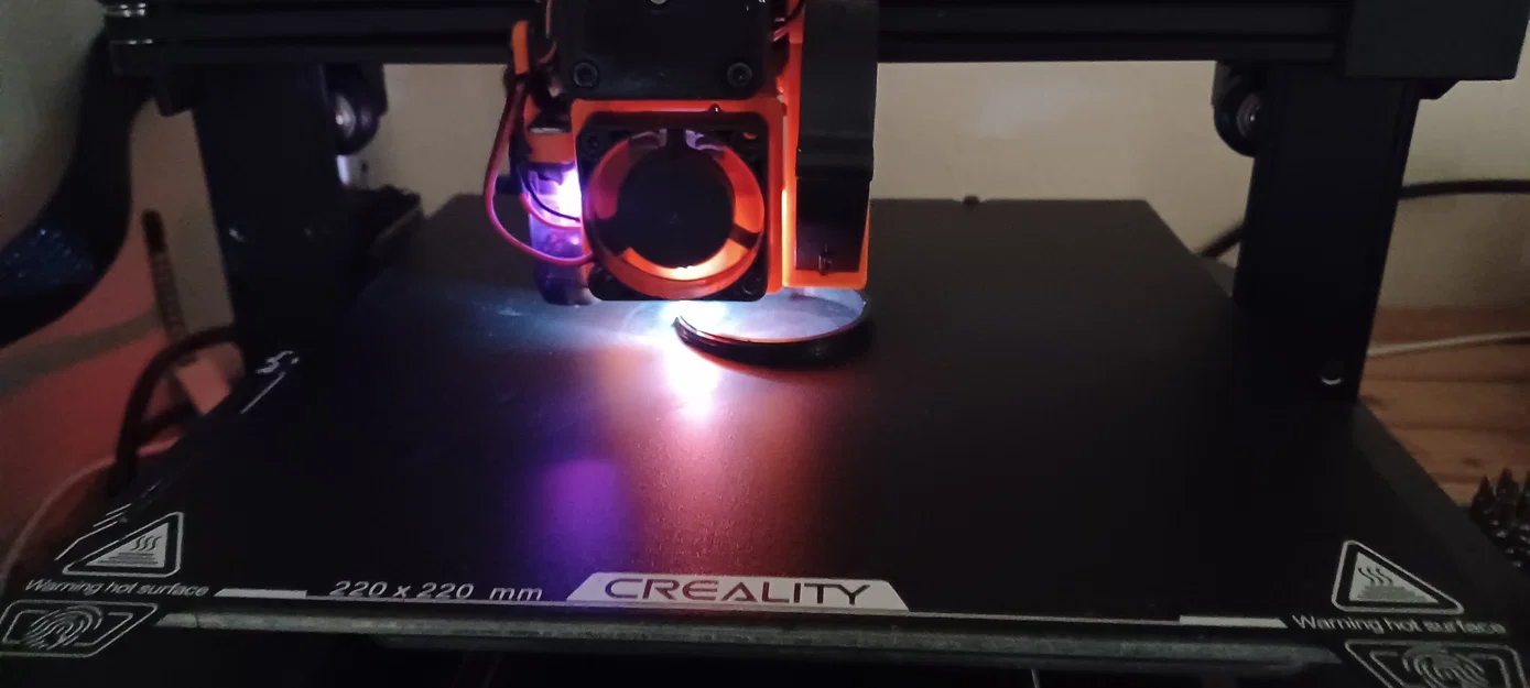 Ngàm gắn đèn LED cho quạt tản nhiệt Creality Ender 3 V3 SE - Image 7