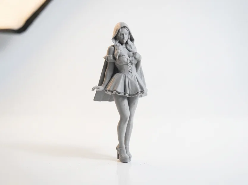 Mô hình 3D nhân vật mặc áo choàng Cosplay Giáng sinh - Image 2