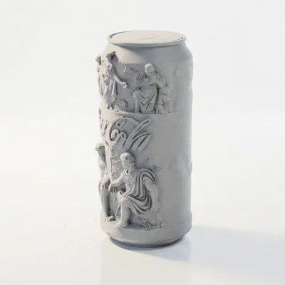 Tác Phẩm Điêu Khắc Nổi Coca Cola Trang Trí - Mô Hình In 3D Độc Đáo