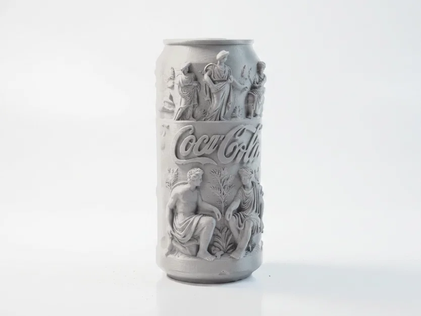 Tác Phẩm Điêu Khắc Nổi Coca Cola Trang Trí - Mô Hình In 3D Độc Đáo - Image 2