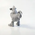 Mô hình tượng gà trống đi giày "Cock In Boots" in 3D - Thumbnail 3