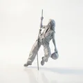 Mô hình Công nhân Xây dựng Leo dây in 3D - Thumbnail 1