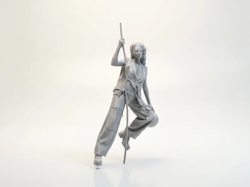 Mô hình Công nhân Xây dựng Leo dây in 3D - Image 2