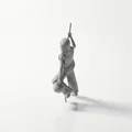 Mô hình Công nhân Xây dựng Leo dây in 3D - Thumbnail 4