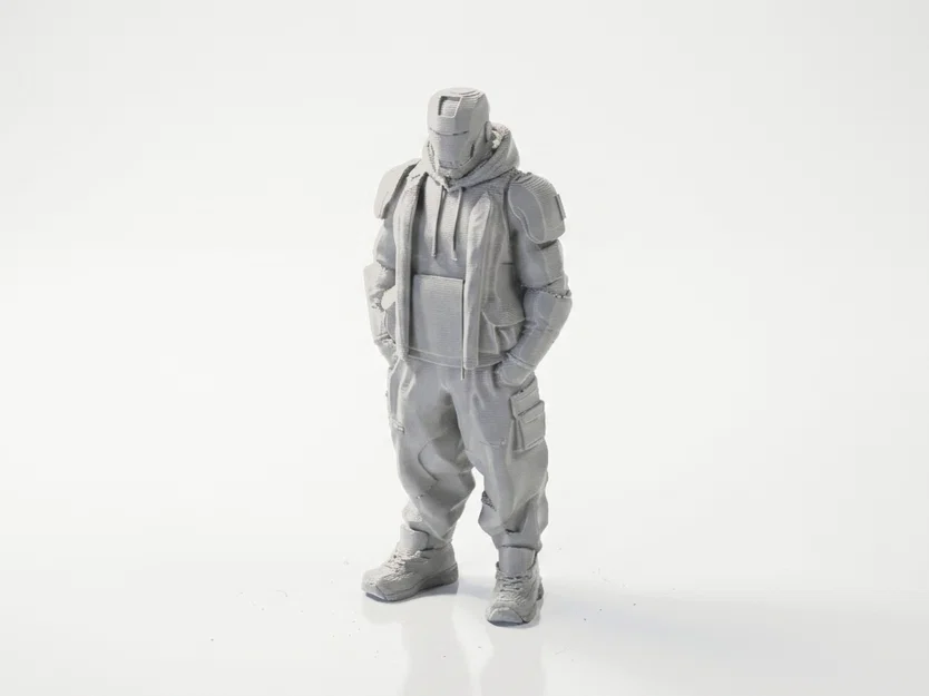 Mô hình Robot Cool Bot – Đồ trang trí in 3D phong cách viễn tưởng - Image 1
