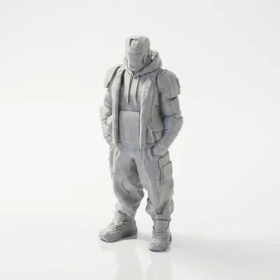 Mô hình Robot Cool Bot – Đồ trang trí in 3D phong cách viễn tưởng