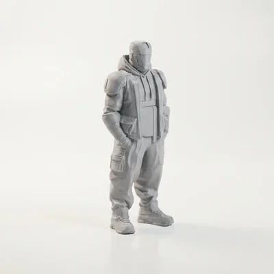 Mô hình Robot Cool Bot – Đồ trang trí in 3D phong cách viễn tưởng