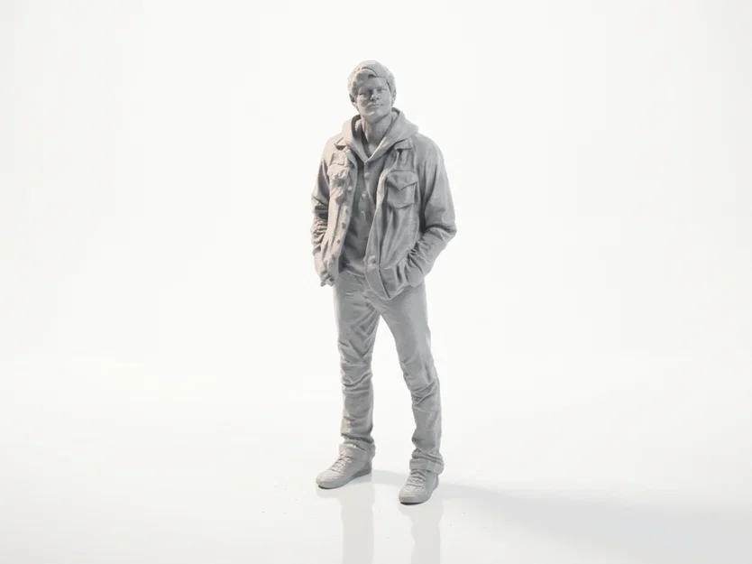 Mô hình nhân vật đứng Cool Guy cực chất - File in 3D - Image 1