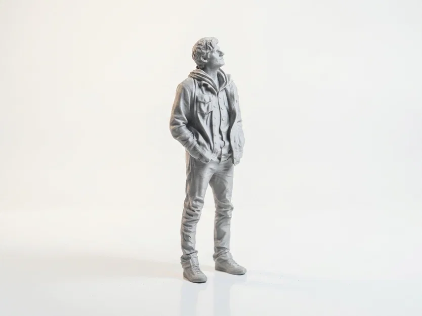 Mô hình nhân vật đứng Cool Guy cực chất - File in 3D - Image 2