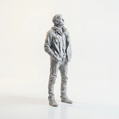 Mô hình nhân vật đứng Cool Guy cực chất - File in 3D