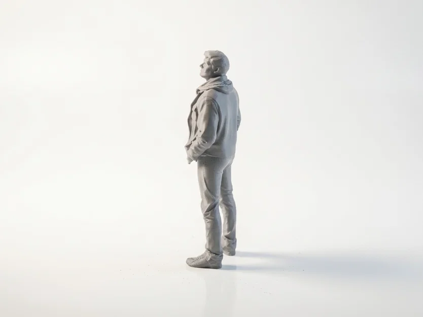 Mô hình nhân vật đứng Cool Guy cực chất - File in 3D - Image 4