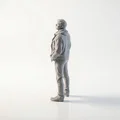Mô hình nhân vật đứng Cool Guy cực chất - File in 3D - Thumbnail 4