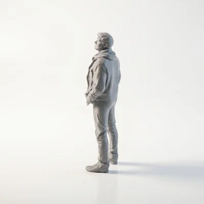 Mô hình nhân vật đứng Cool Guy cực chất - File in 3D
