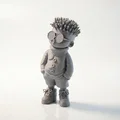 Mô hình nhân vật Cool Kid phong cách đường phố in 3D - Thumbnail 1
