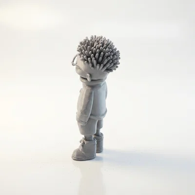 Mô hình nhân vật Cool Kid phong cách đường phố in 3D