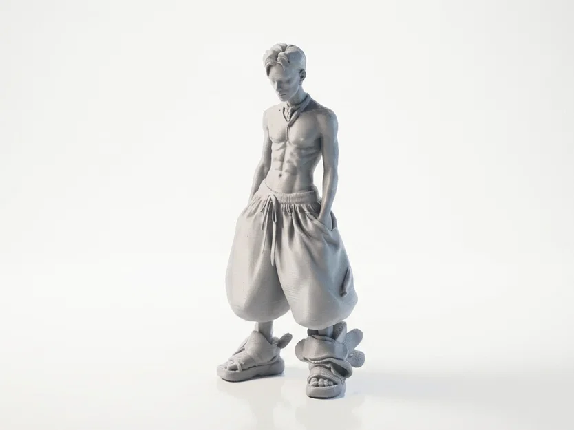 Mô hình Figurine Chàng trai phong cách (Cool Skinny Guy) - File in 3D - Image 1